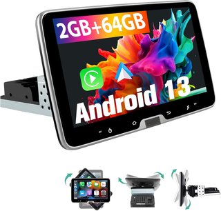 Pantalla Táctil Coche 10 1 DIN Giratoria