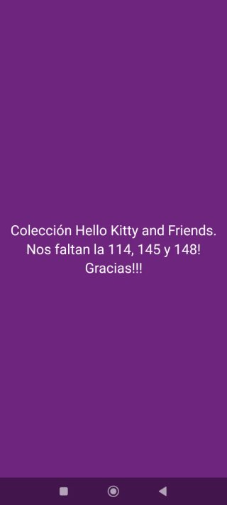 Cromos Hello Kitty and Friends