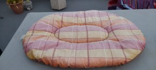 Cama para perro ovalada