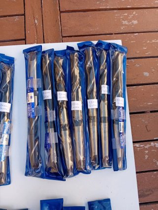 Lote Brocas WORKPRO Acero Carbono WS