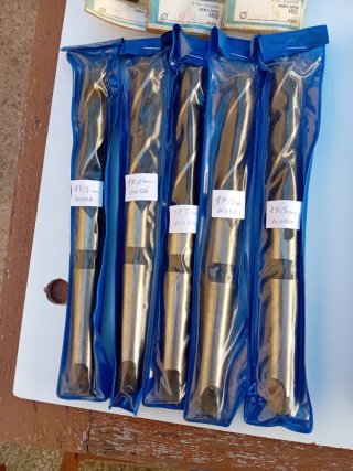 Lote Brocas WORKPRO Acero Carbono WS