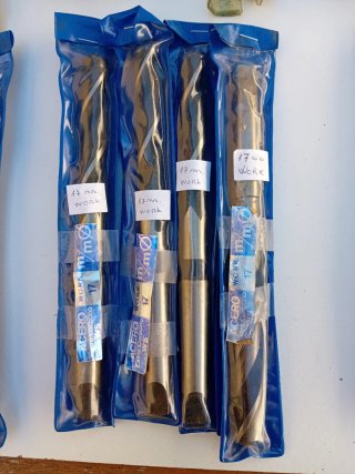 Lote Brocas WORKPRO Acero Carbono WS