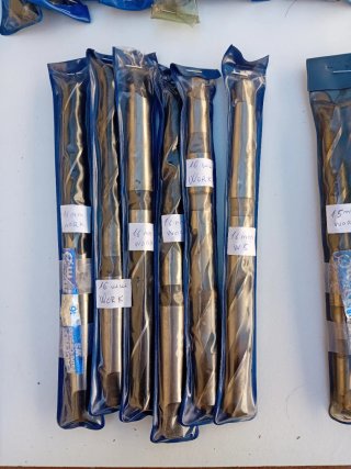 Lote Brocas WORKPRO Acero Carbono WS