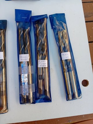 Lote Brocas WORKPRO Acero Carbono WS