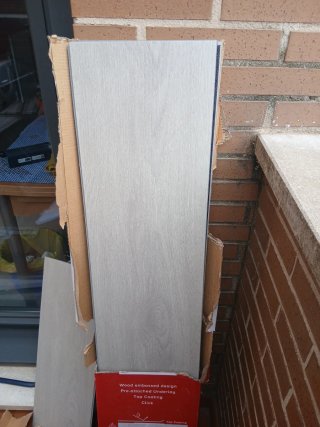 Suelo vinílico imitación madera
