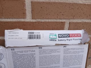 Suelo vinílico imitación madera
