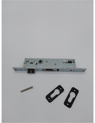 Tesa Assa Abloy 4240253NI Cerradura Monopunto De Palanca Basculante Para Perfiles Metálicos Inoxidable Entrada 25 mm 2240
