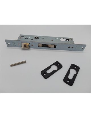Tesa Assa Abloy 4240253NI Cerradura Monopunto De Palanca Basculante Para Perfiles Metálicos Inoxidable Entrada 25 mm 2240