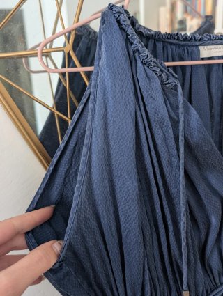 Vestido seda Massimo Dutti - Talla 40