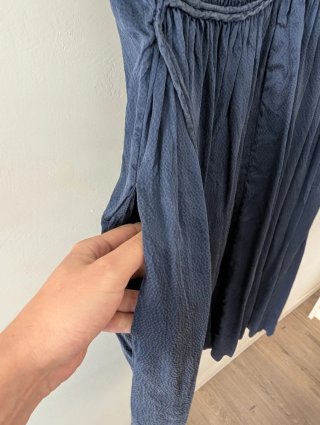 Vestido seda Massimo Dutti - Talla 40