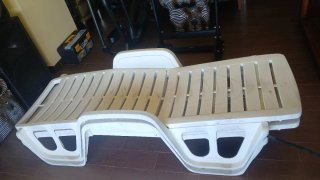 Hamacas de piscina de plástico