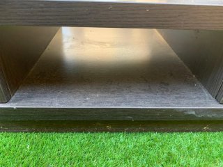 Mueble TV moderno madera y metal