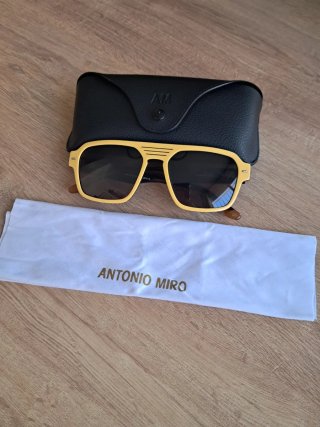 Gafas de sol Antonio Miro Retro Beige/Amarillo