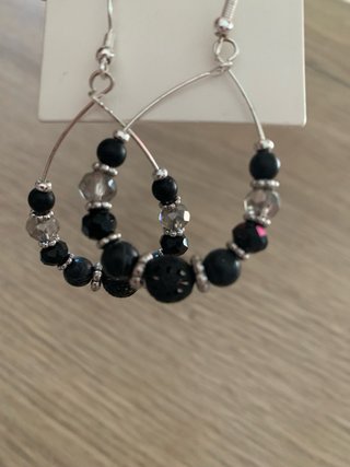 Pendientes Aro Plata PVD Acero Inox