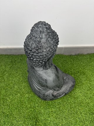 Buda decorativo 42cm jardín zen exterior.