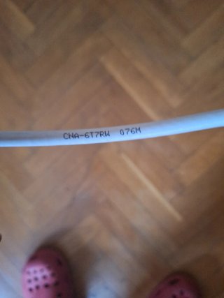 Cable Coaxial TV Comscope Blanco 9.5m