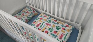 Cuna Ikea con cajones blanca