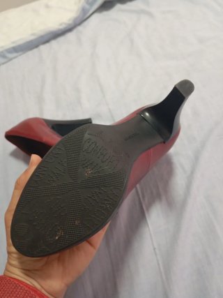 Zapatos , Tacones Desirée Rojo Talla 37 Nuevos