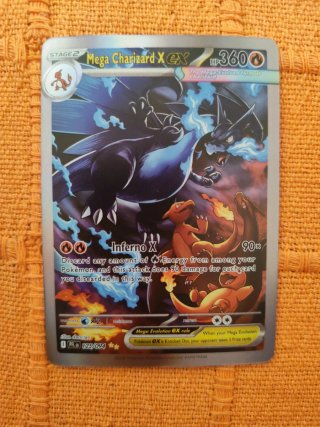 Carta Pokémon Mega Charizard EX 125/094