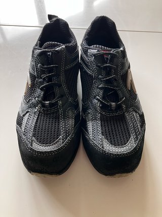 Zapatos de seguridad mujer negros y grises