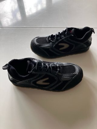 Zapatos de seguridad mujer negros y grises