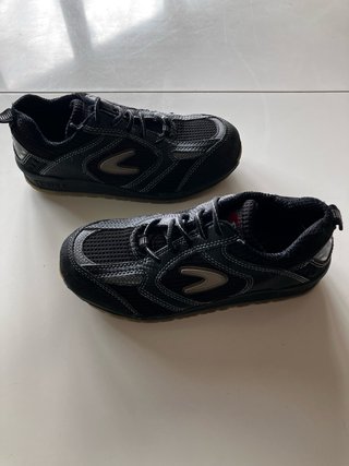 Zapatos de seguridad mujer negros y grises
