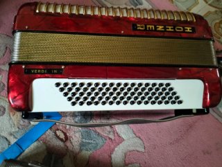 Acordeón Hohner Rojo