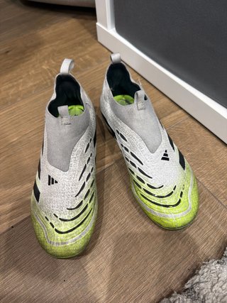 Botas Adidas Predator Elite Gris/Verde