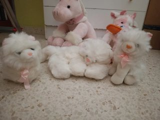 Lote peluches varios.