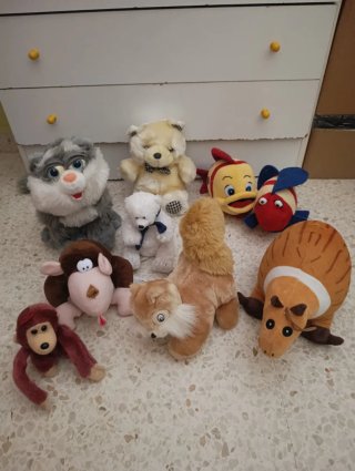 Lote peluches varios.