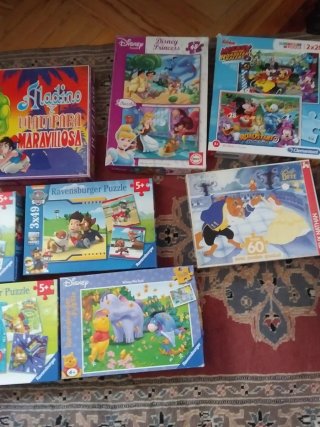 Lote 11 Puzzles Infantiles