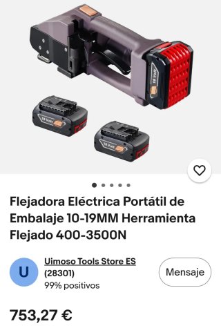 Flejedora Eléctrica VEVOR