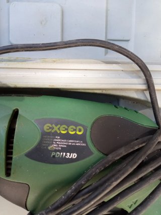 Taladro Exceed PD113JD con maletín