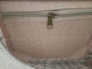 Bolso de yute verano estampado