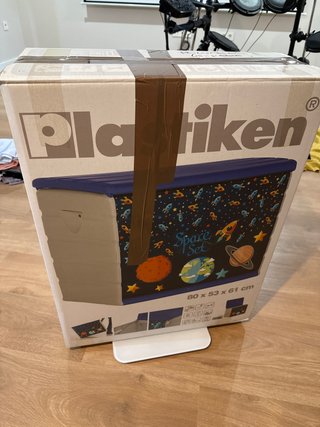 Caja de juguetes Plastiken Space Set