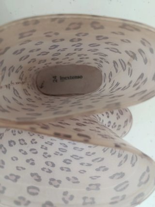 Botas de agua niña estampado leopardo