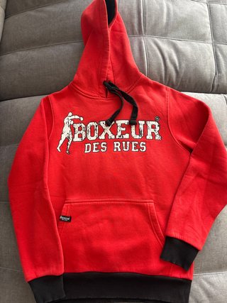 Sudadera Boxeur des Rues Roja Talla M