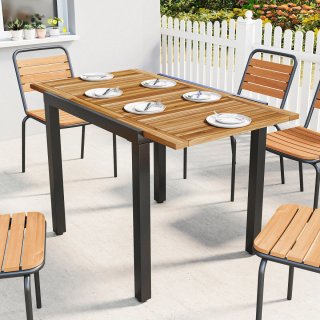 Mesa Jardín Extensible Madera y Metal