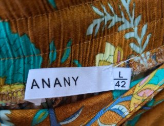 Pantalón estampado floral verano