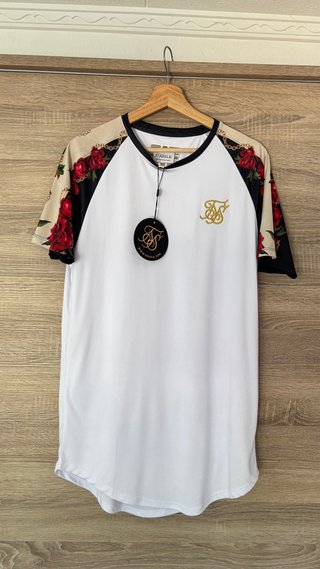 Camisetas SikSilk Negra Talla M