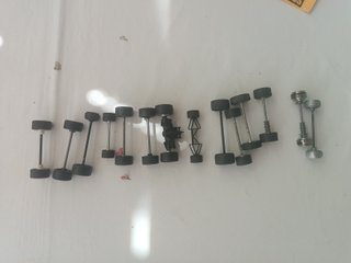 Lote 14 Ejes Delanteros Scalextric