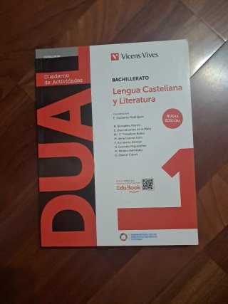 Libros 1r Bachillerato de Lengua Castellana