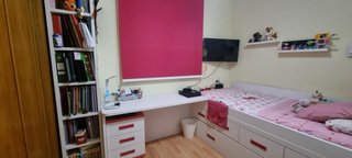 Dormitorio Juvenil Completo Blanco y Rosa