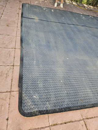 Lona para calentar agua piscina