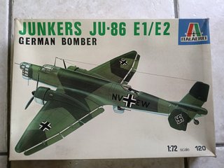 Kit Junkers Ju-86 E1/E2 Italaerei 1/72