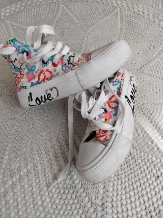 Zapatillas altas niña talla 31