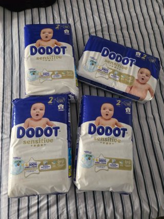 Dodot Sensitive Talla 2 (232 pañales)