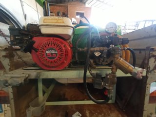 Remolque 4*4 con Cuba Sulfatar ITEAF