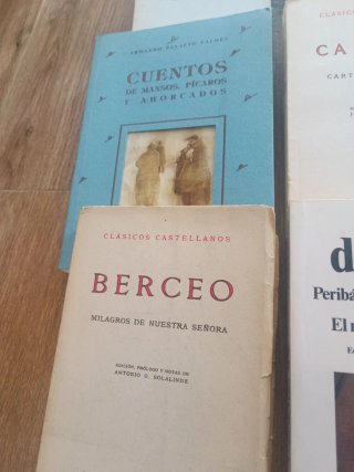 Libros de literatura española