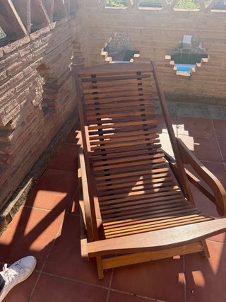 Butaca de madera